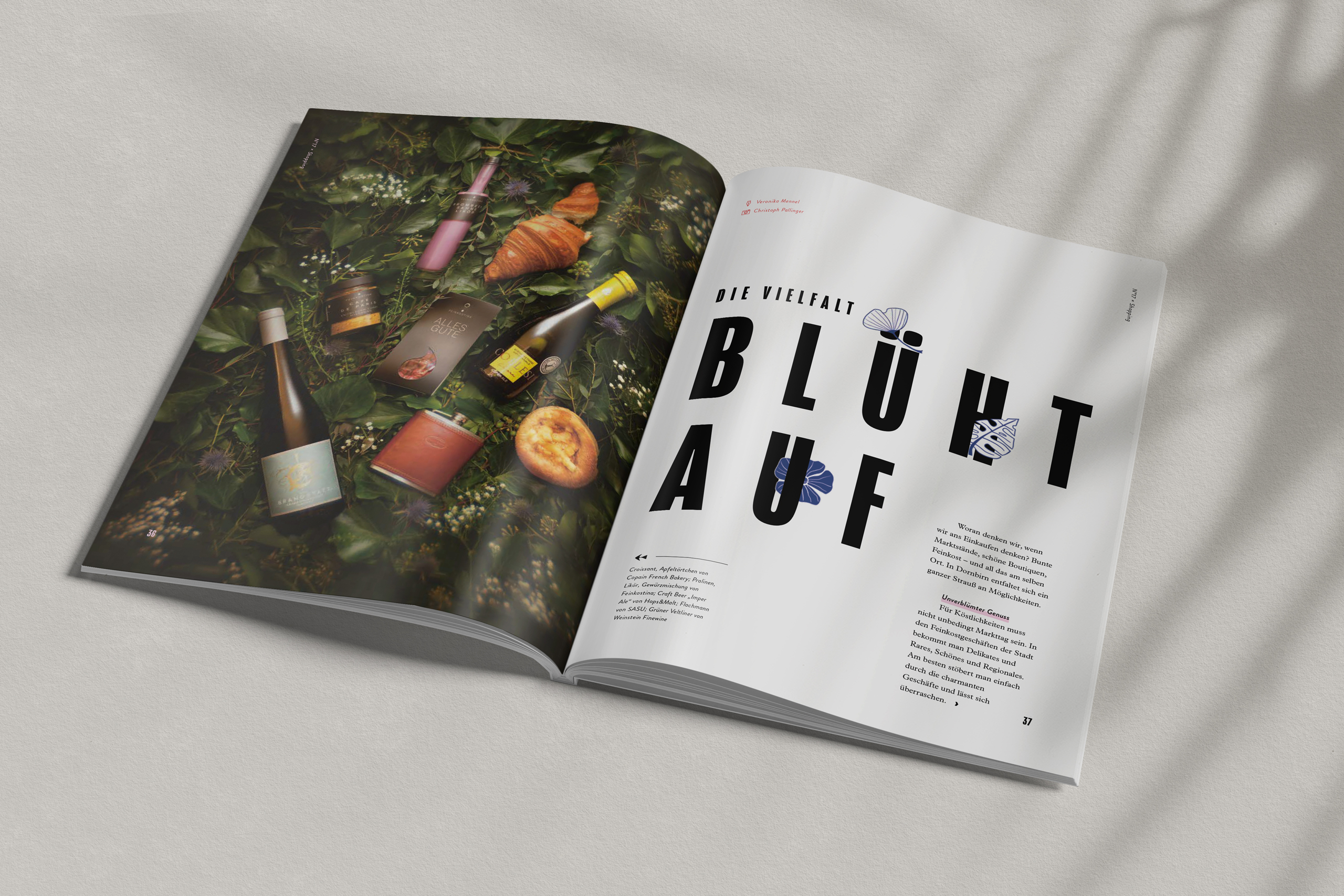 Bericht und Mini-Portraits fürs Stadtmagazin