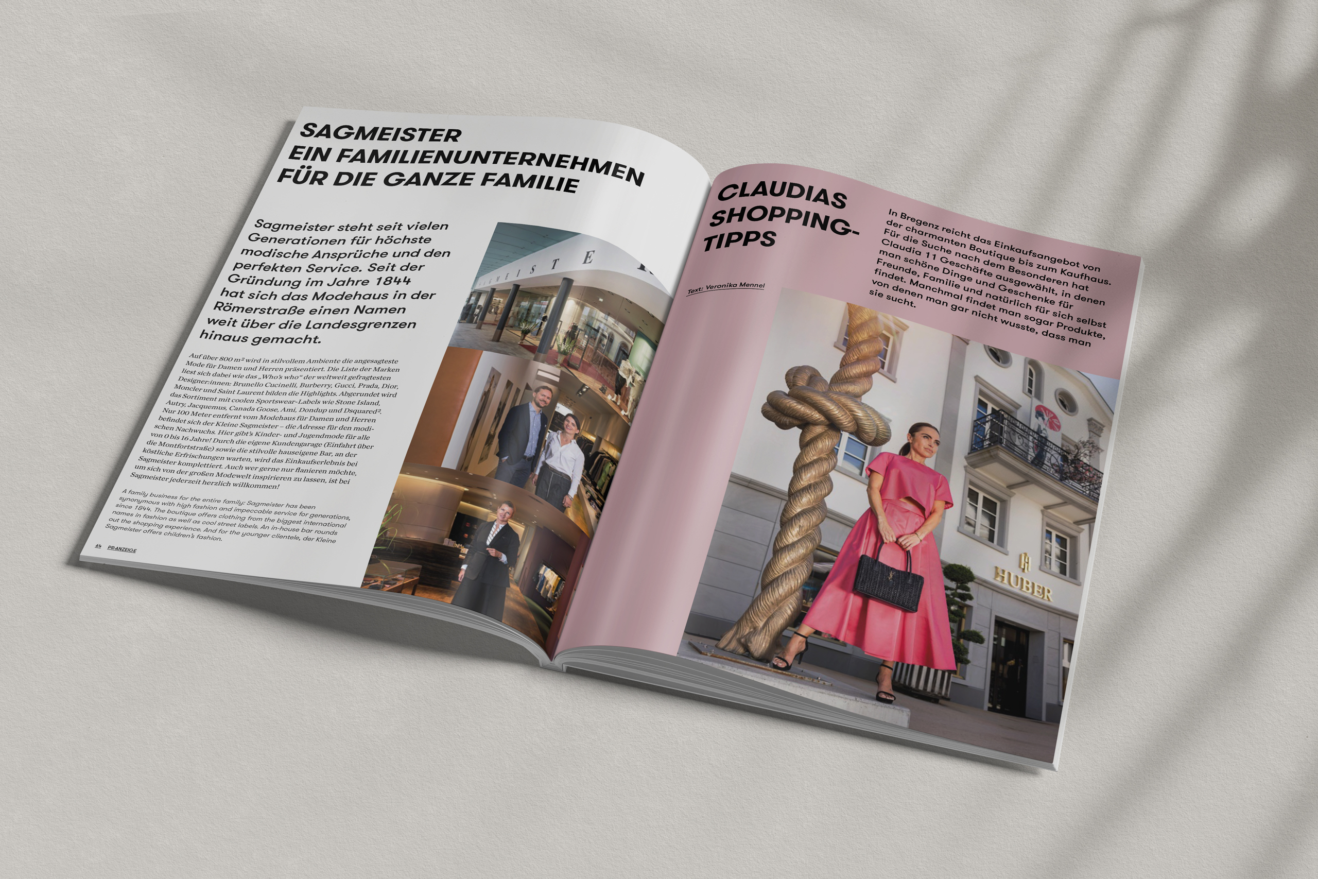Shopping-Reportage für Bregenz Erleben 2024