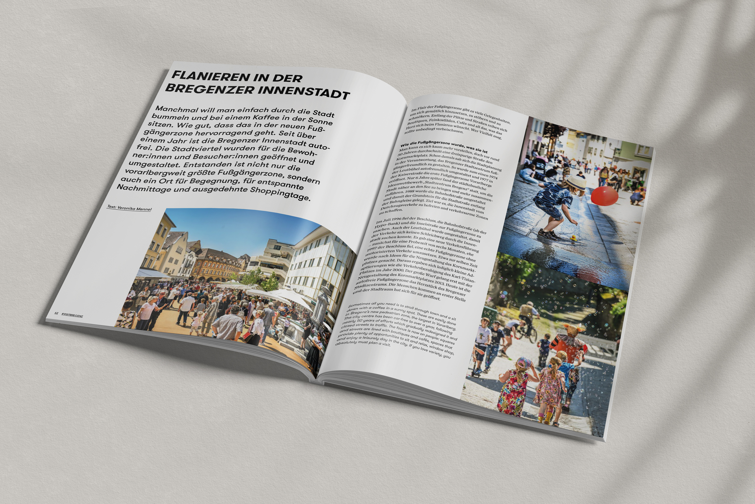 Innenstadt-Bericht fürs Gästemagazin