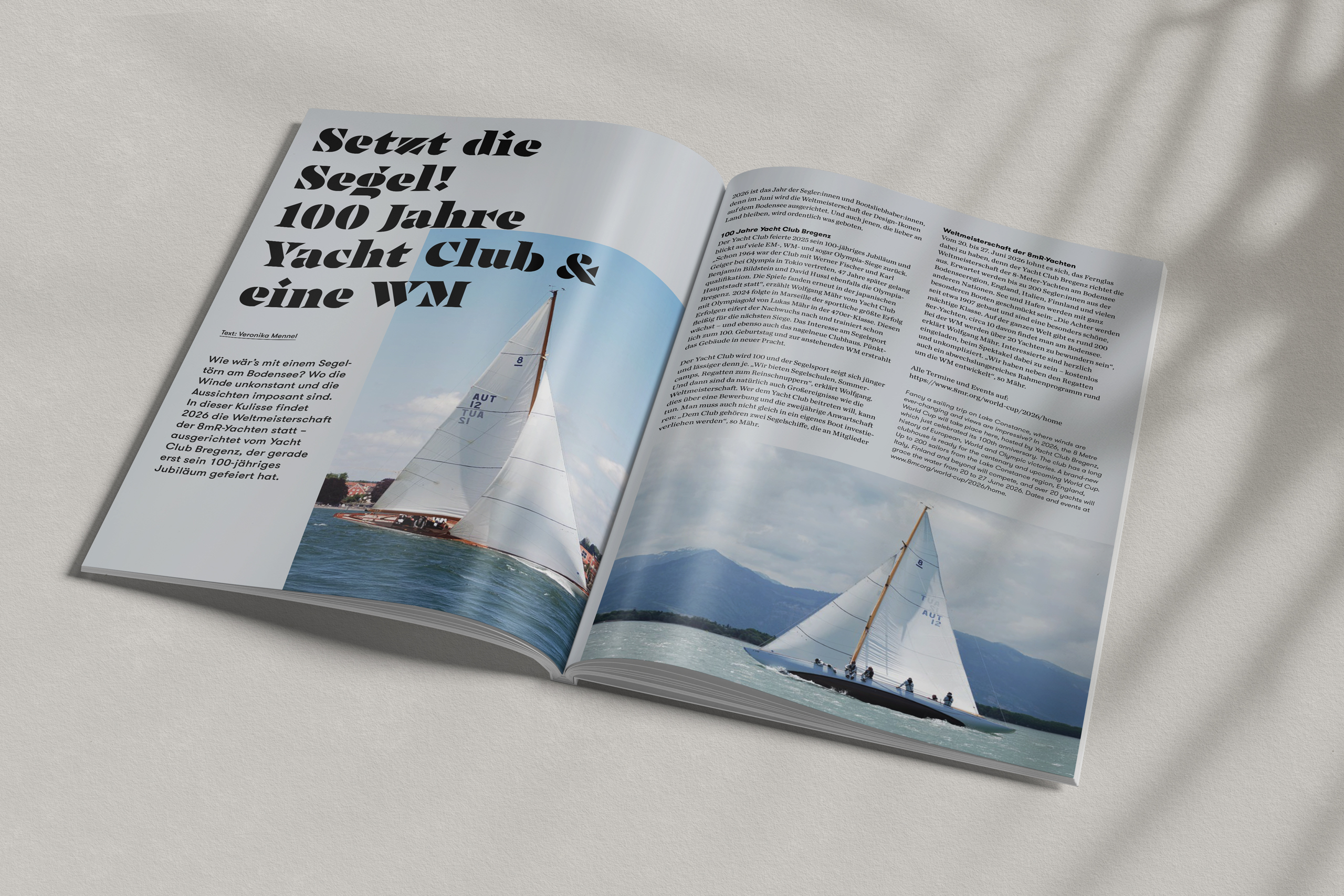 Segelbericht fürs Gästemagazin
