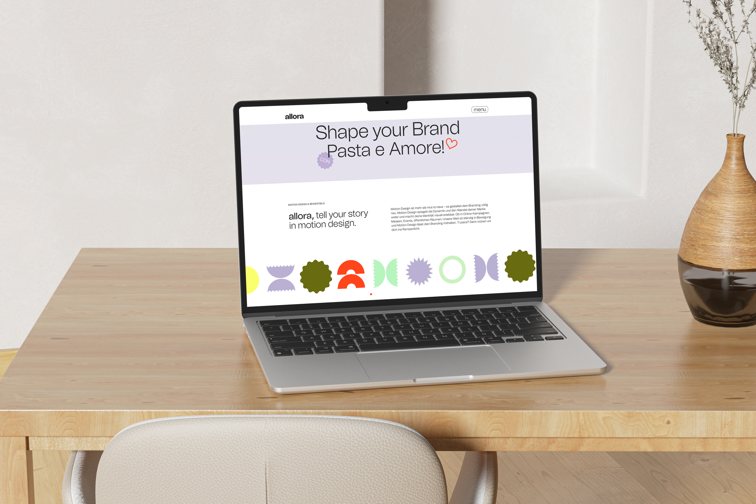 Webtexte für studio allora